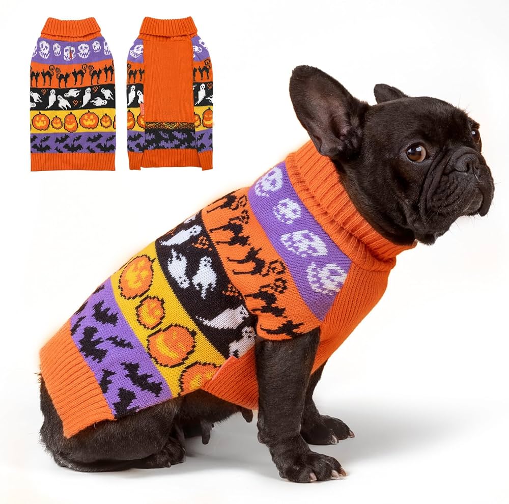 halloween dog sweaters