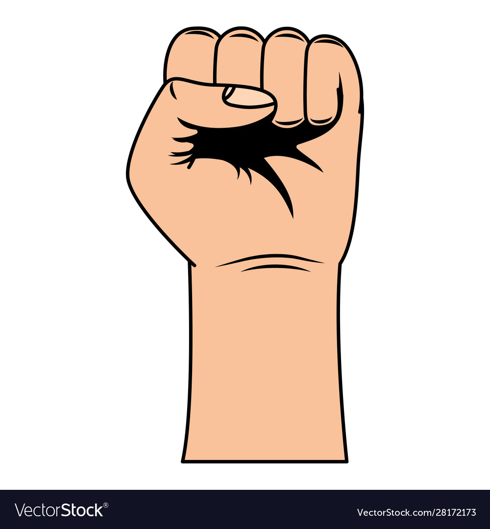 hand fist clipart