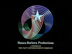 hanna barbera productions swirling star logo
