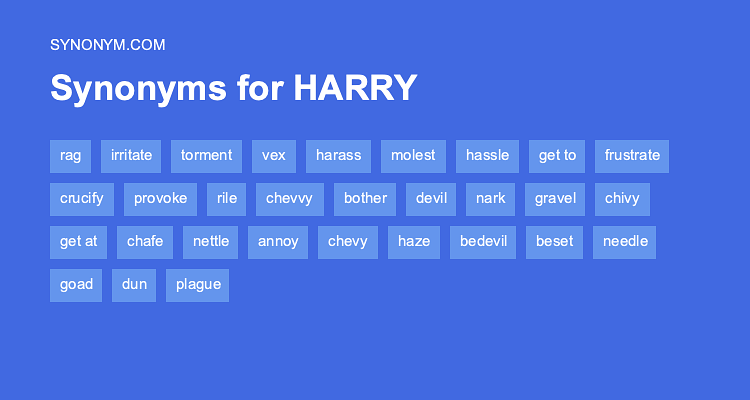 harass synonym