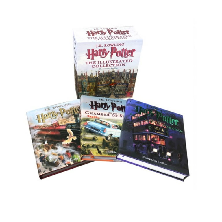 harry potter illustrated set