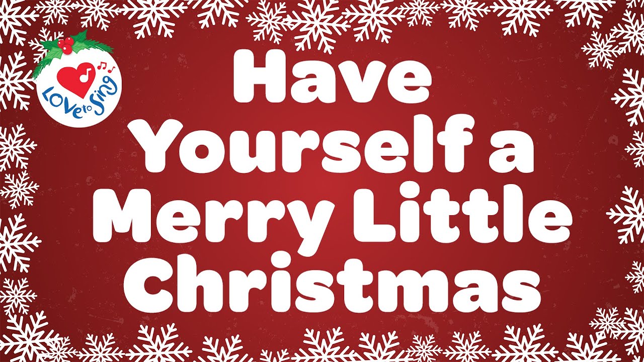 have yourself a merry little christmas lyrics