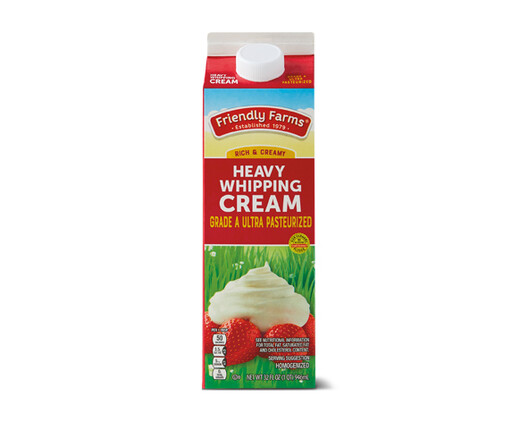 heavy cream aldi price