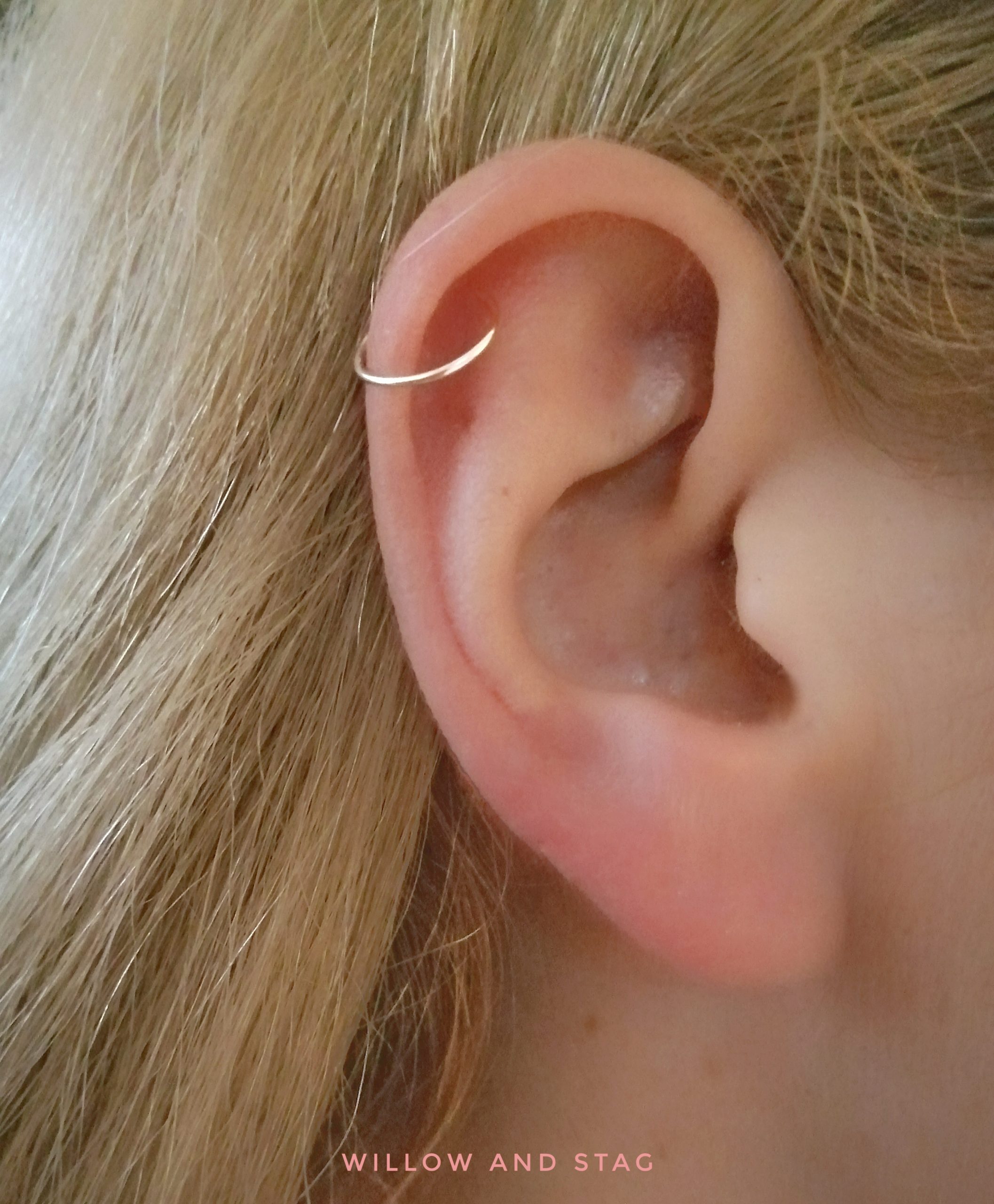 helix hoop earrings