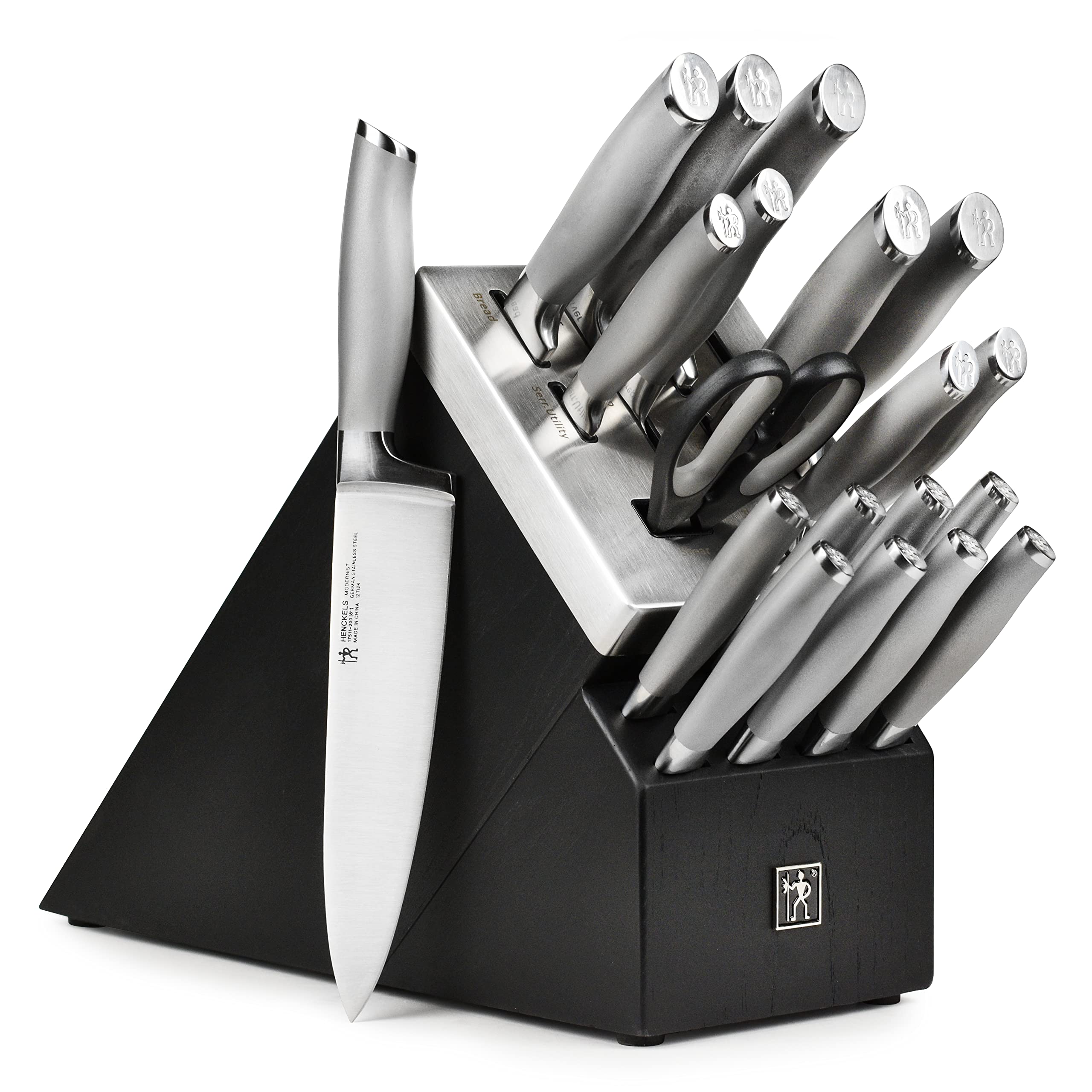 henckels modernist knife block set