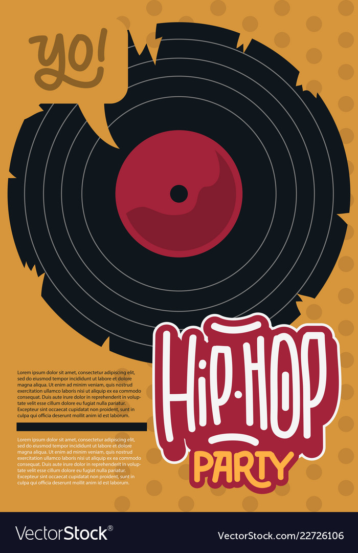 hip hop poster background