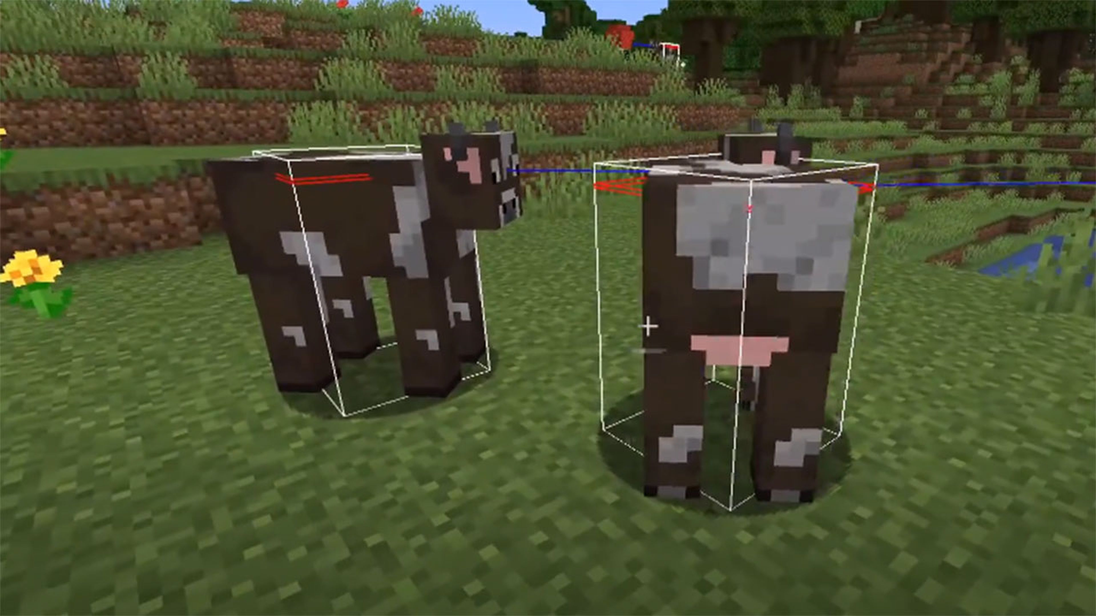 hitboxes minecraft