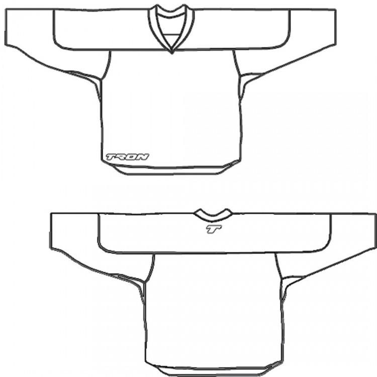 hockey jersey coloring pages