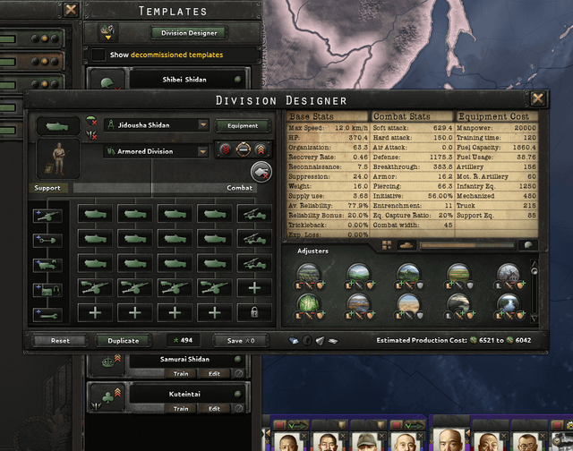 hoi4 infantry templates