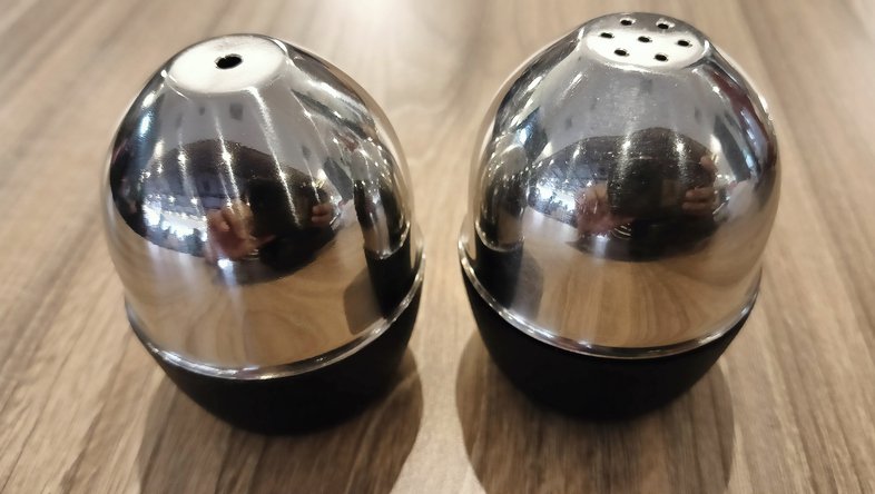 holes on salt and pepper shakers