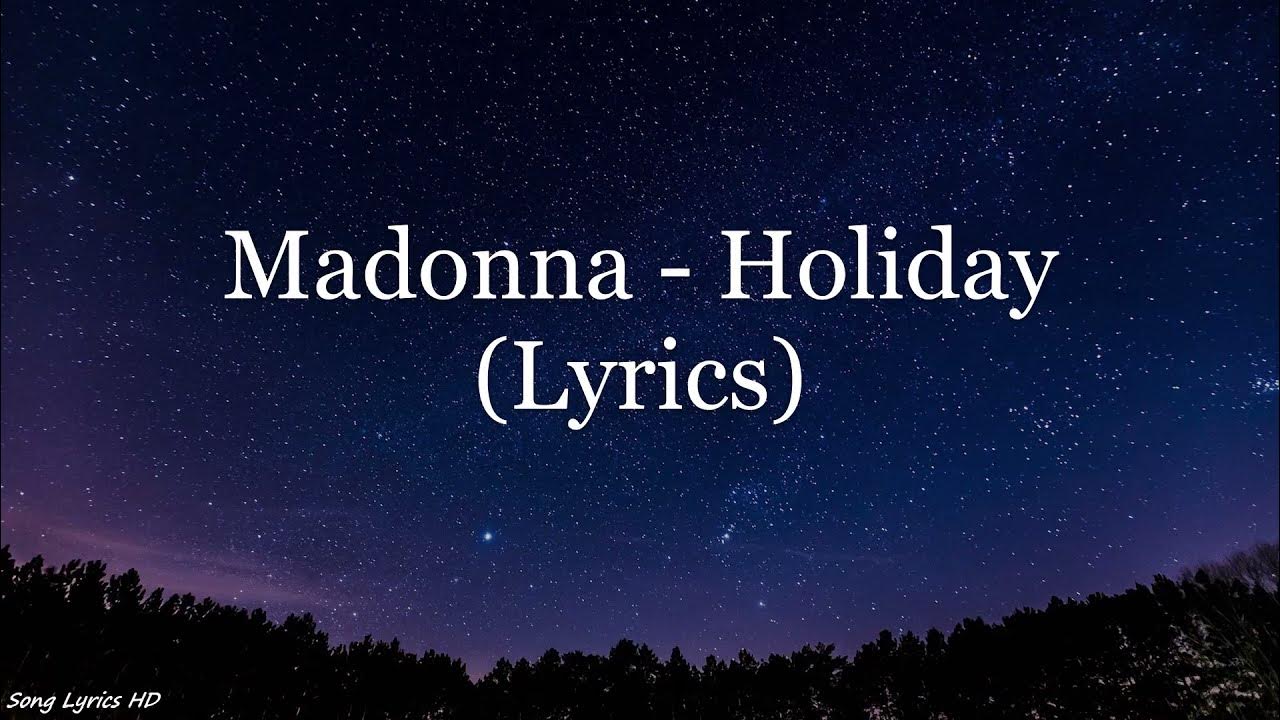 holiday song lyrics madonna