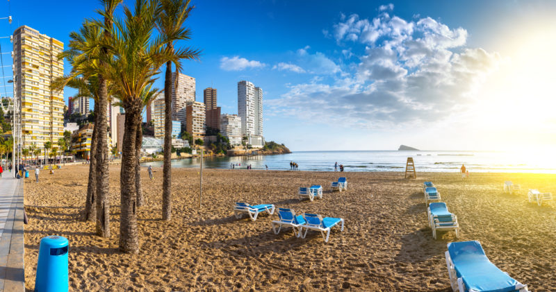 holiday weather in benidorm