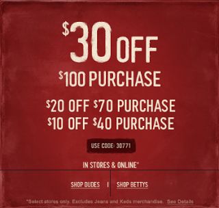 hollister coupons $10 off $40