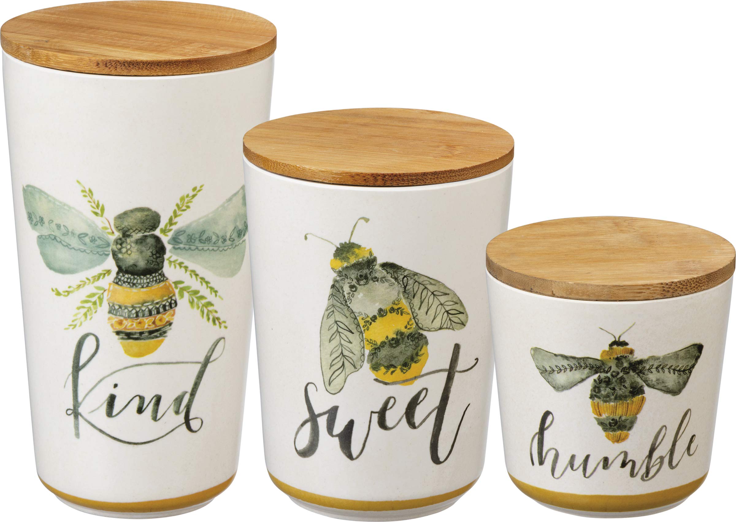 honey bee canister set