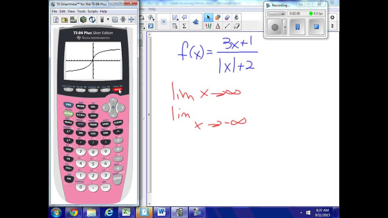 horizontal asymptote calculator