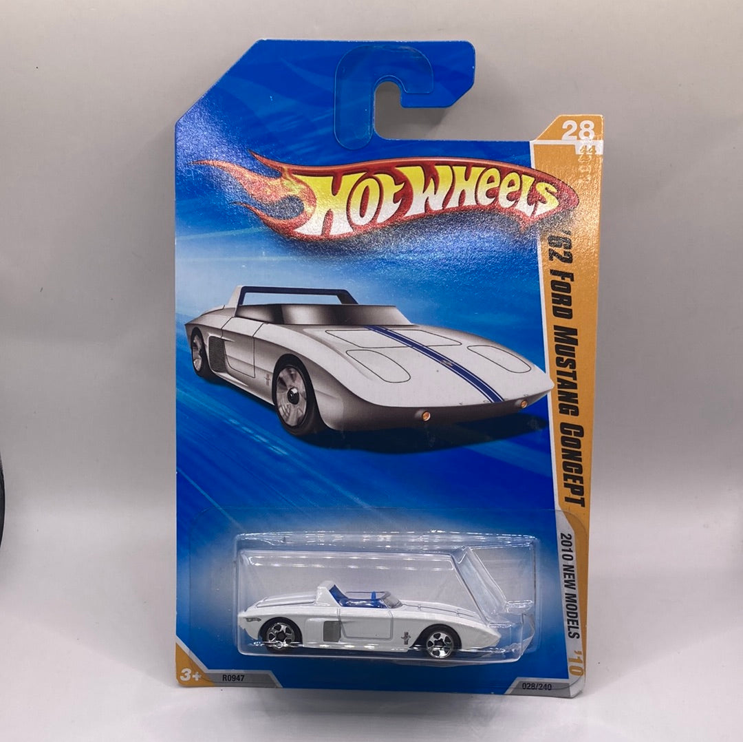 hot wheels 62 ford mustang concept