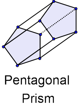 how many corners does a pentagonal prism have