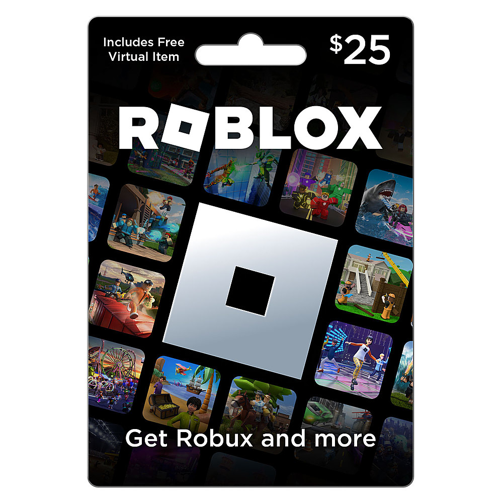 how much is the 25 robux gift card