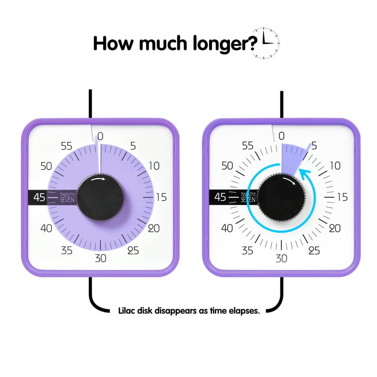 how much longer on my timer