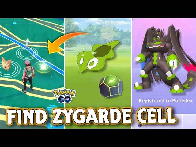 how to find a zygarde cell