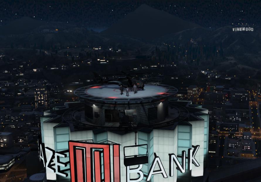 how to get on top of maze bank