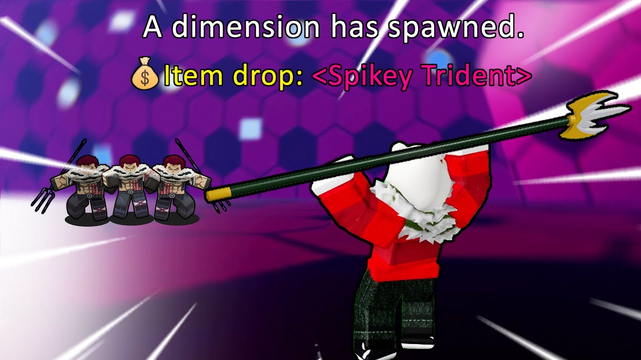 how to get spikey trident