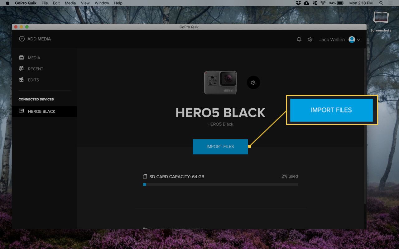 how to import gopro videos to mac