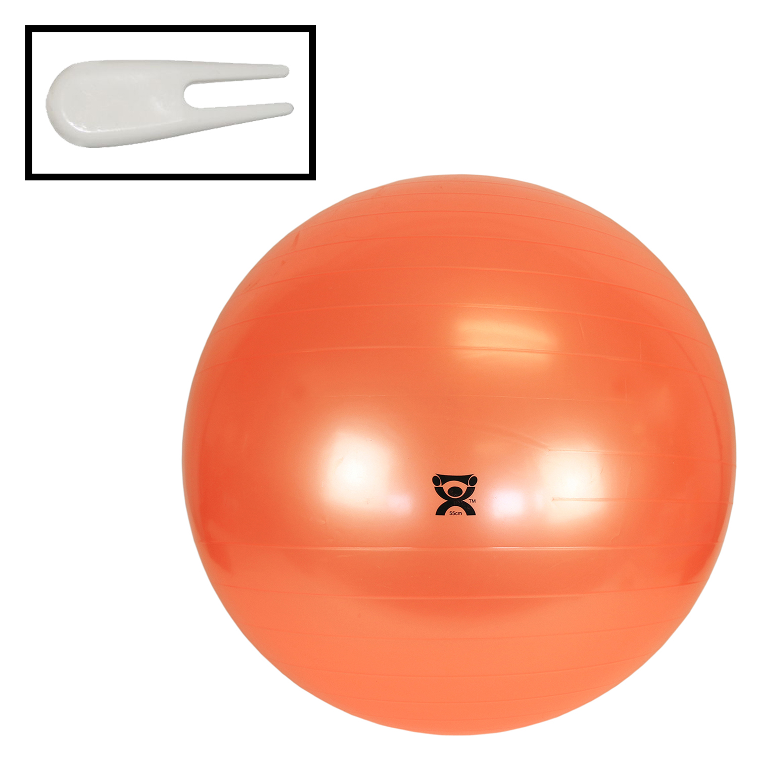 how to inflate fitness ball