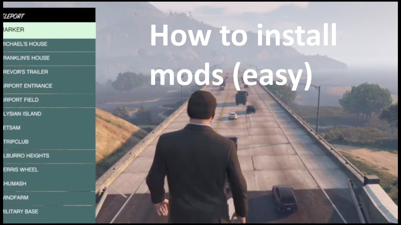 how to install gta v mods