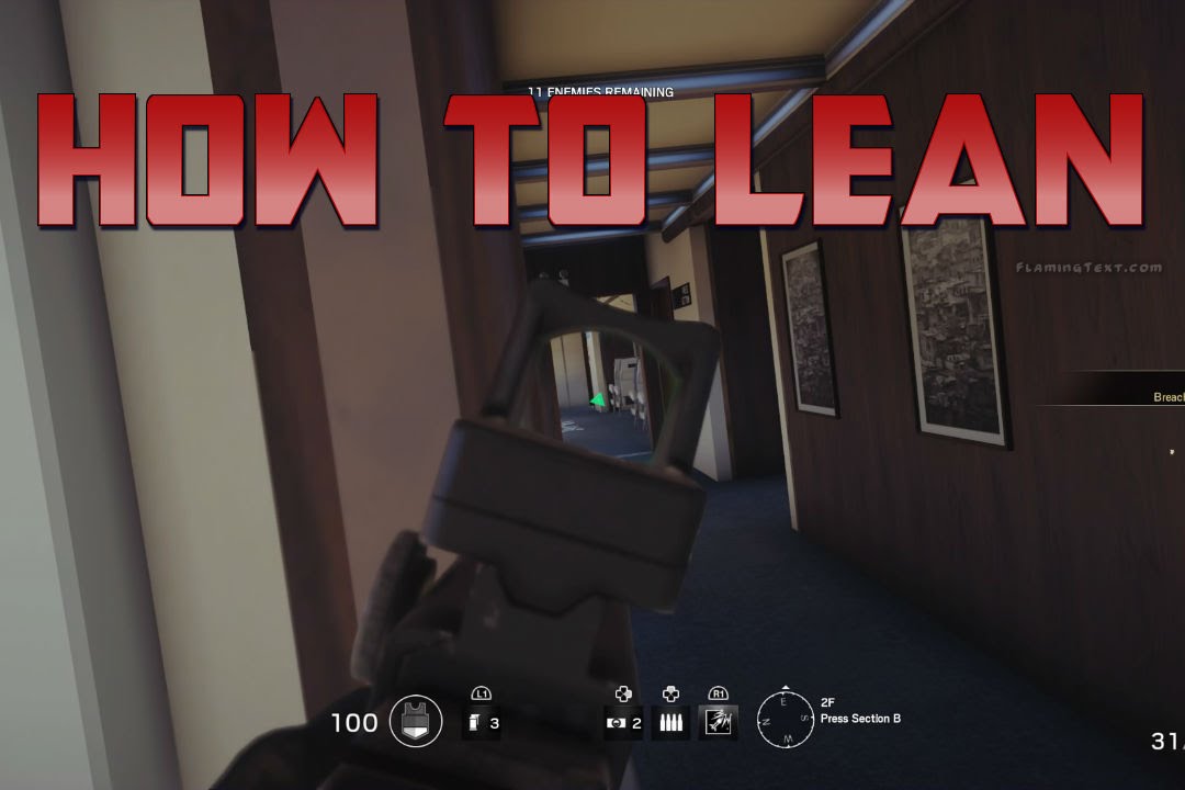 how to lean in rainbow six siege ps4