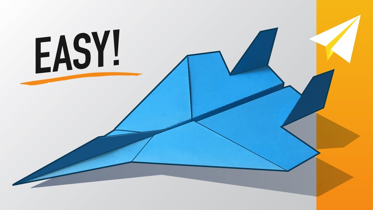 how to make a paper jet plane