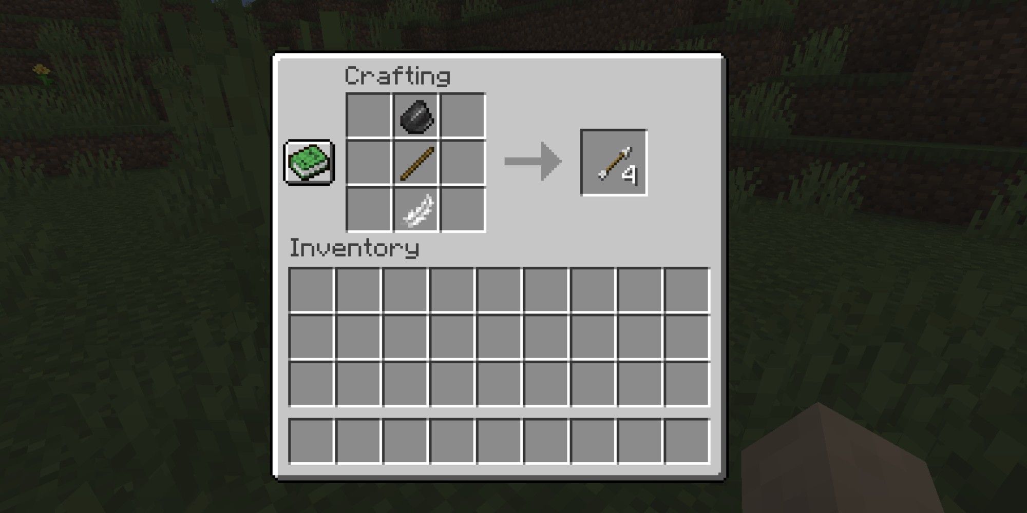 how to make arrows in minecraft