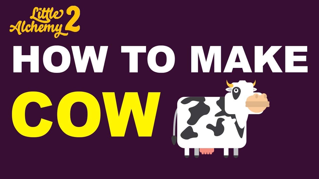 how to make cow little alchemy