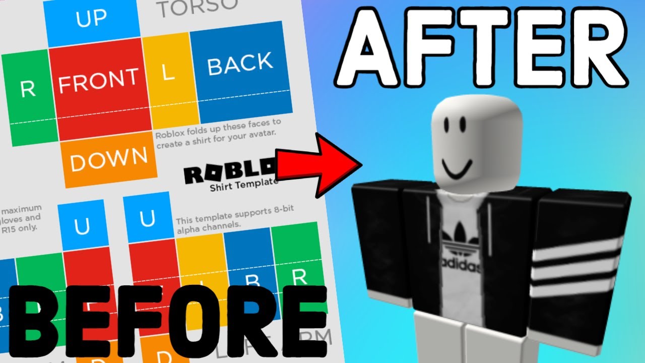 how to make roblox shirts