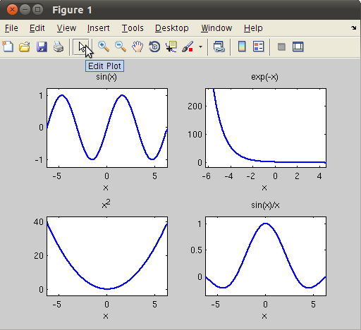 how to plot multiple graphs in matlab