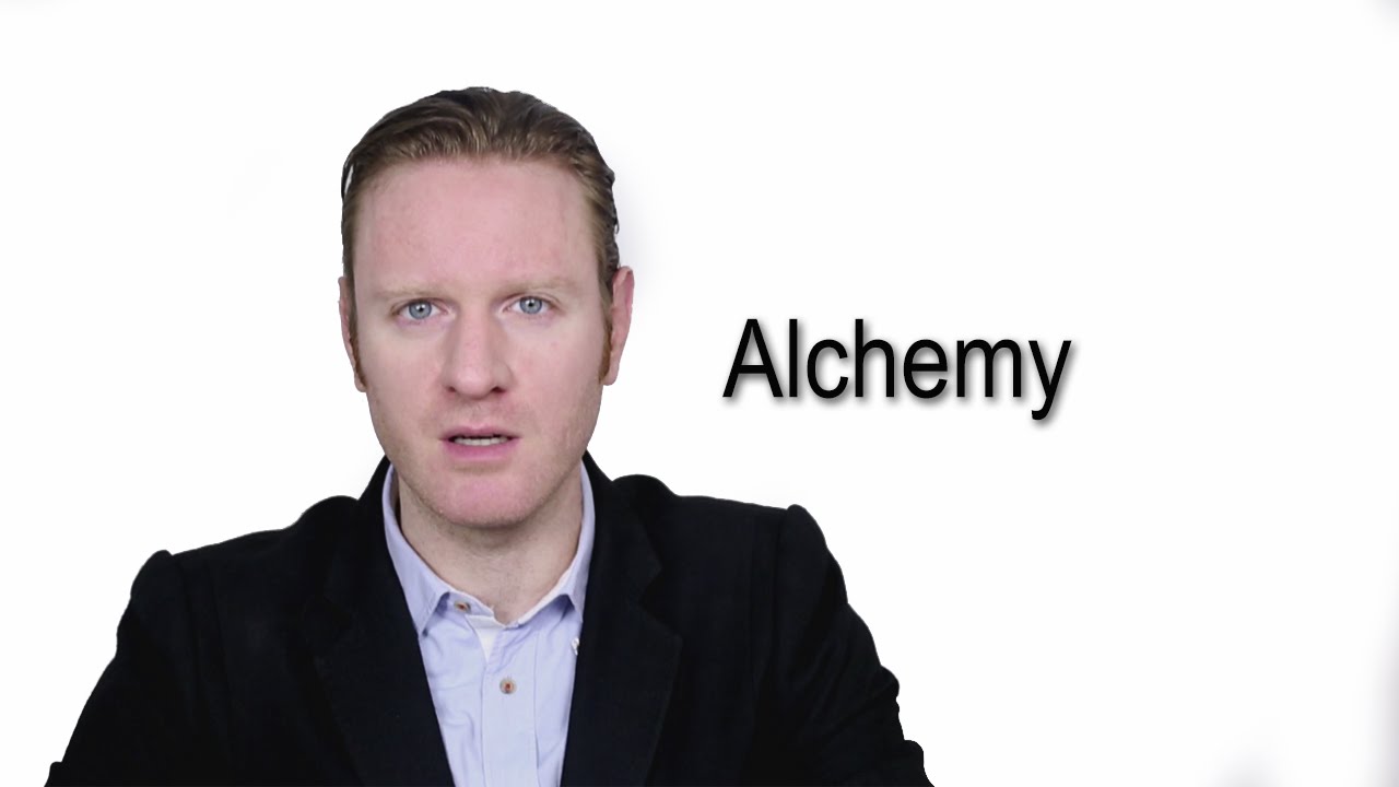 how to pronounce alchemy