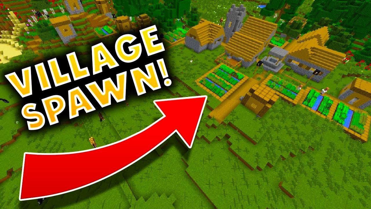 how to spawn villagers in minecraft