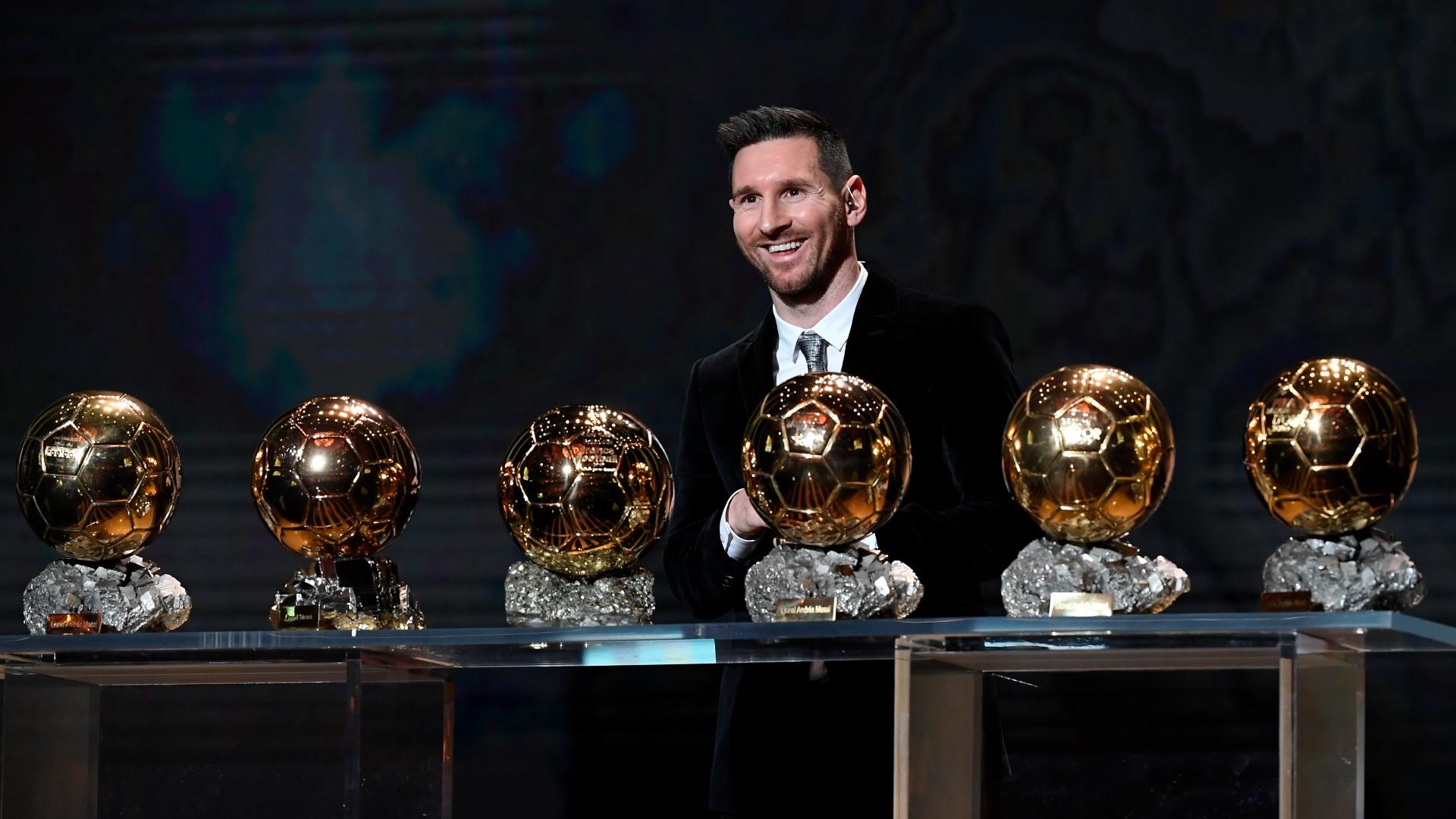 how.many ballon dors does messi have