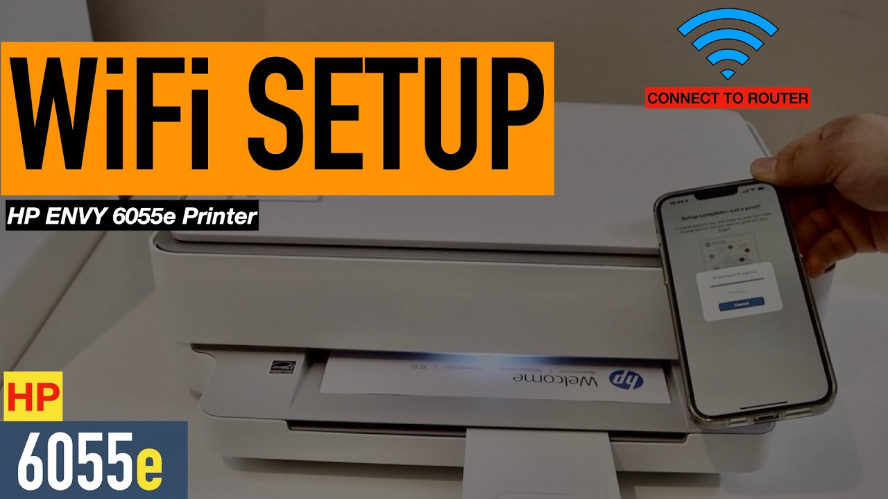 hp envy printer connect to wifi