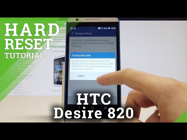 htc desire 820 restart