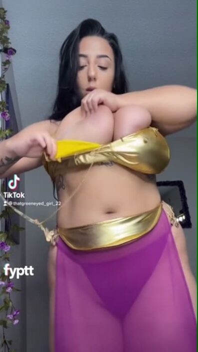 huge boobs tik tok