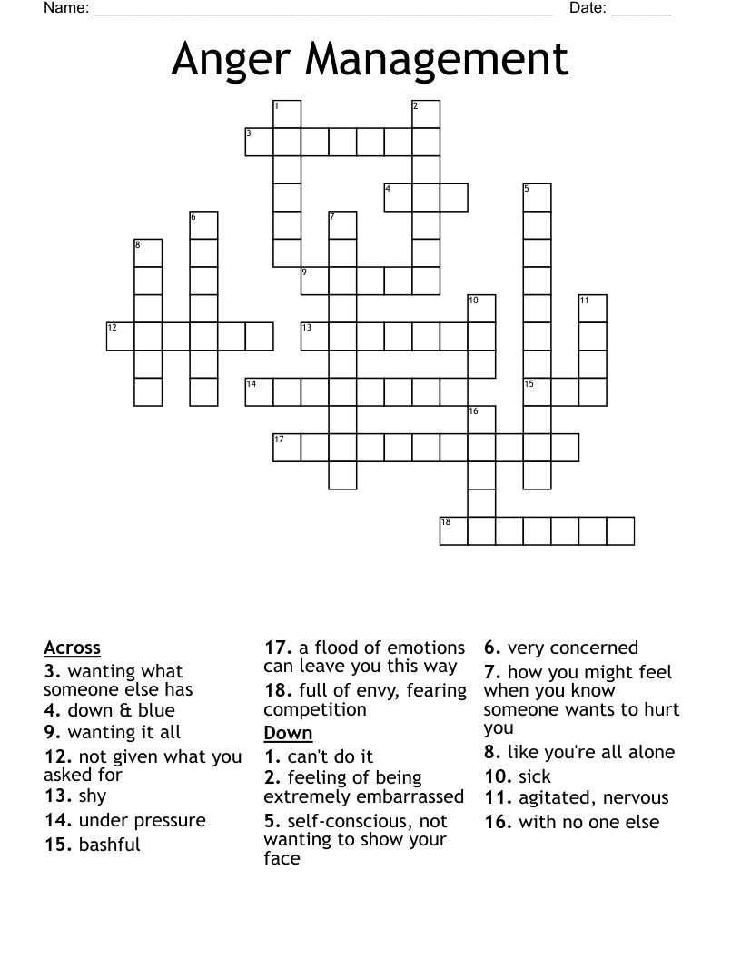 hurt someones feelings crossword clue