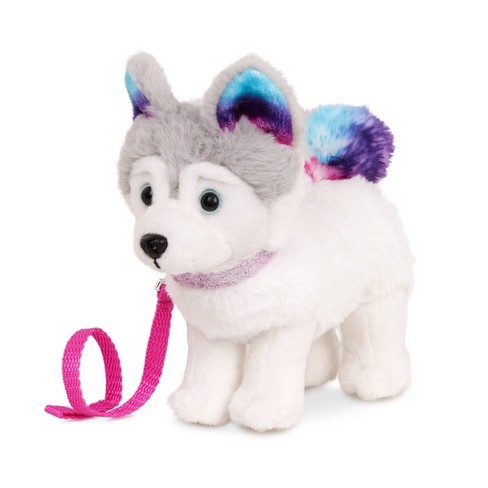 husky dog plush