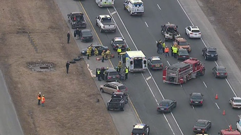 hwy 404 accident