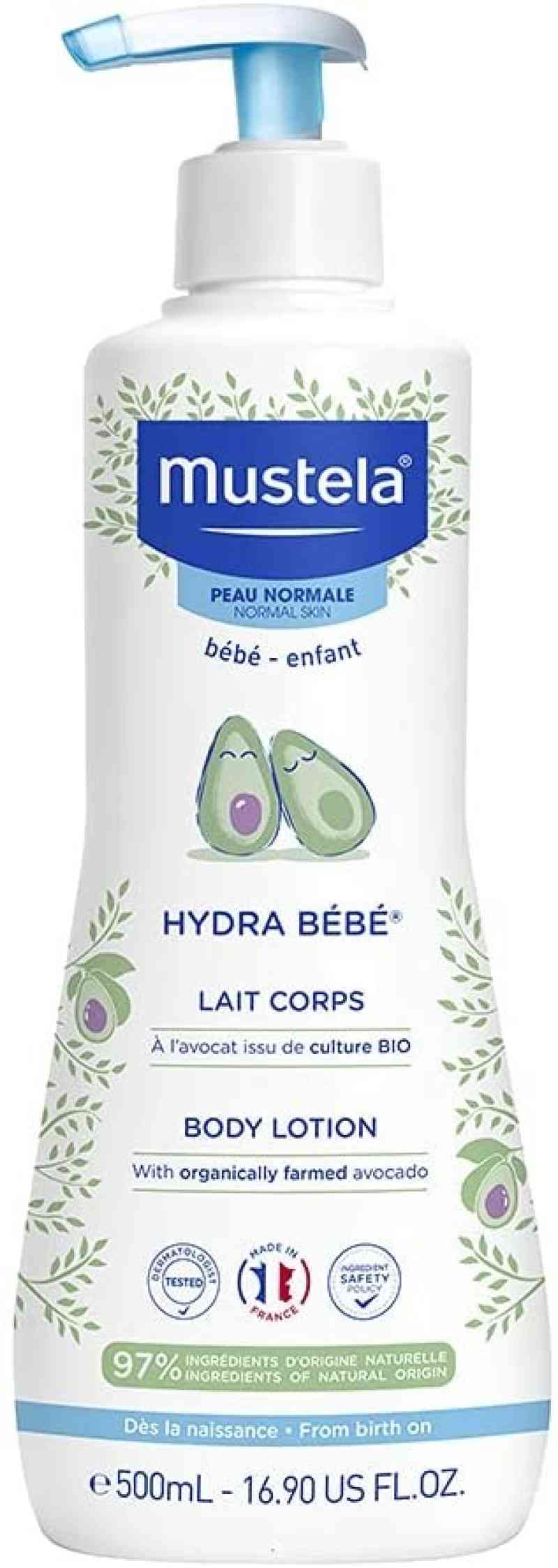 hydra bebe body lotion mustela