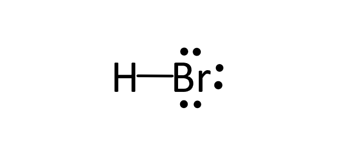hydrogen bromide lewis dot structure