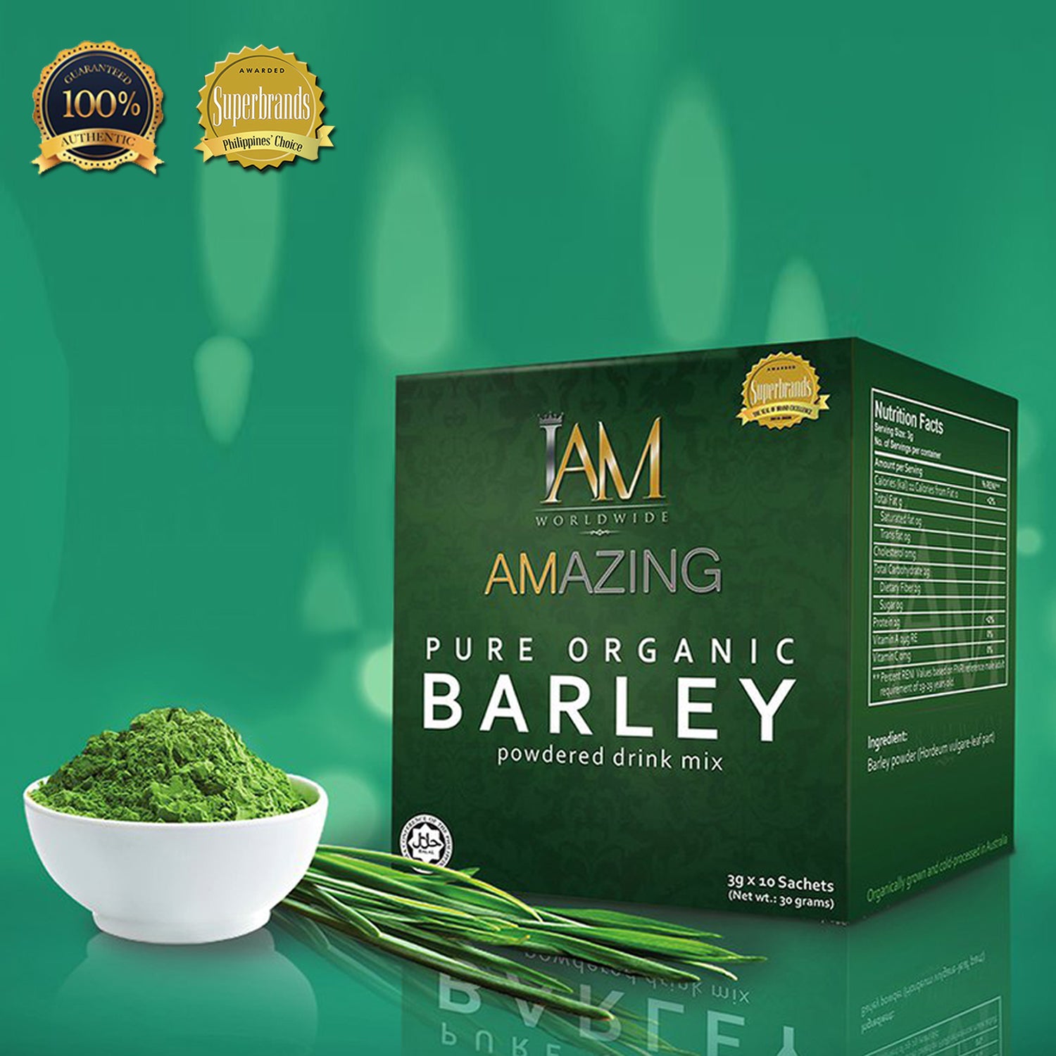 iam amazing pure organic barley