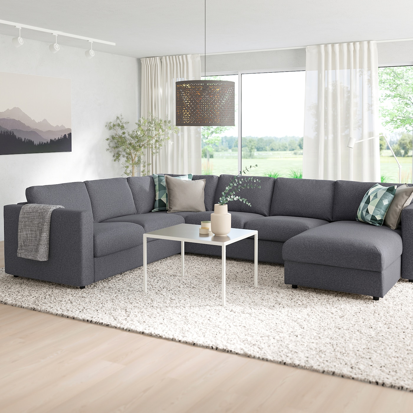 ikea 5 seater sofa