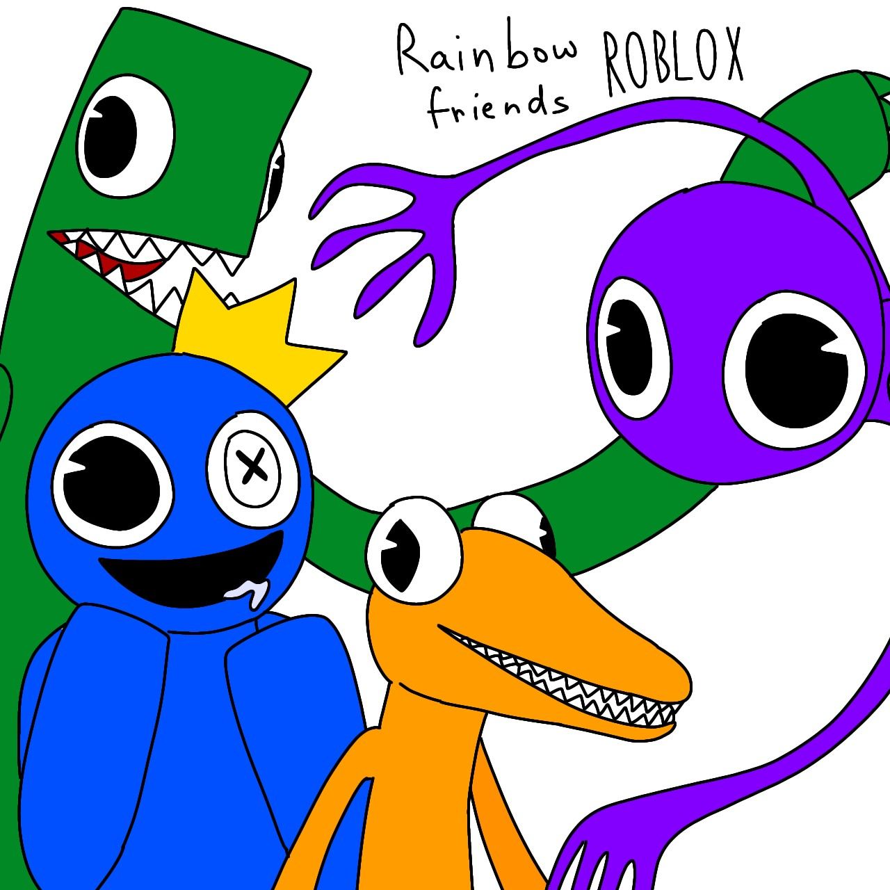 image of rainbow friends