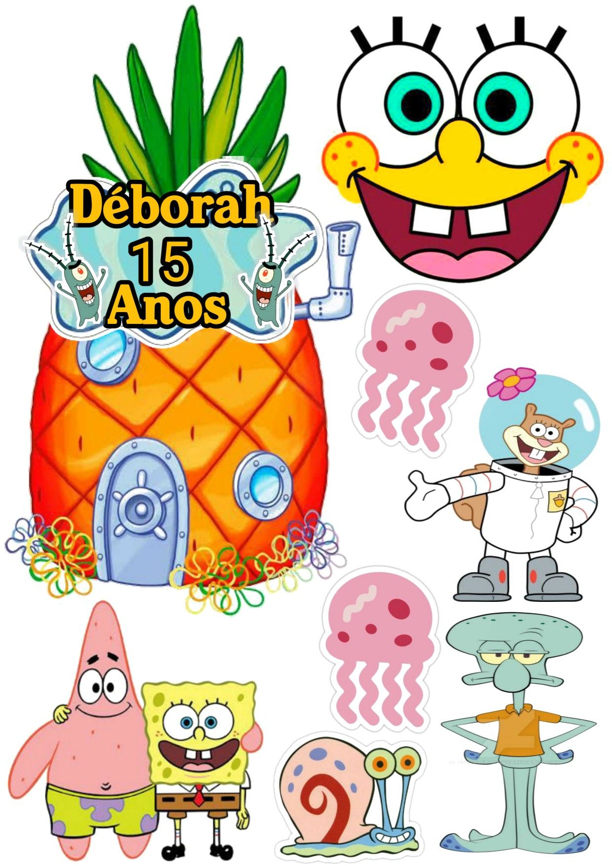 imagenes de bob esponja para imprimir